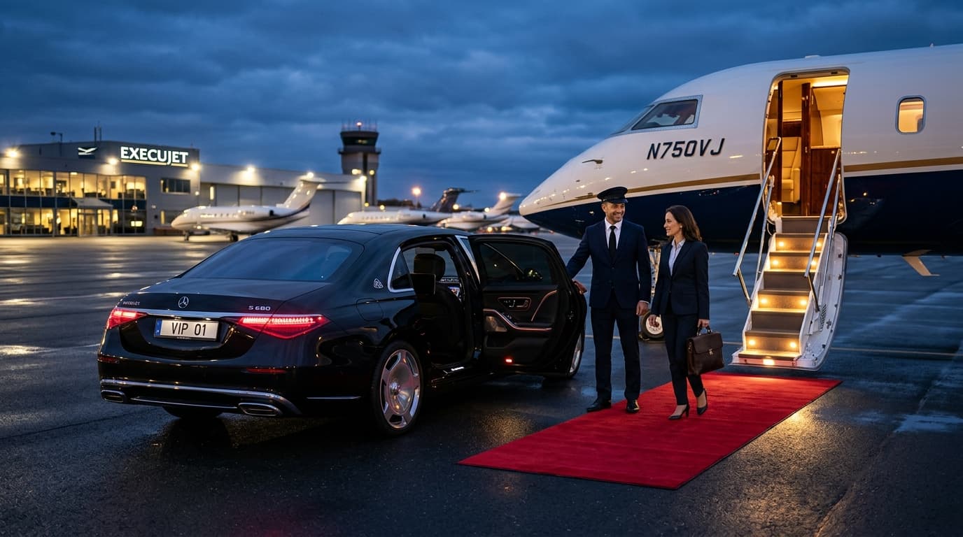 Airside Ground Transport & Chauffeur Services